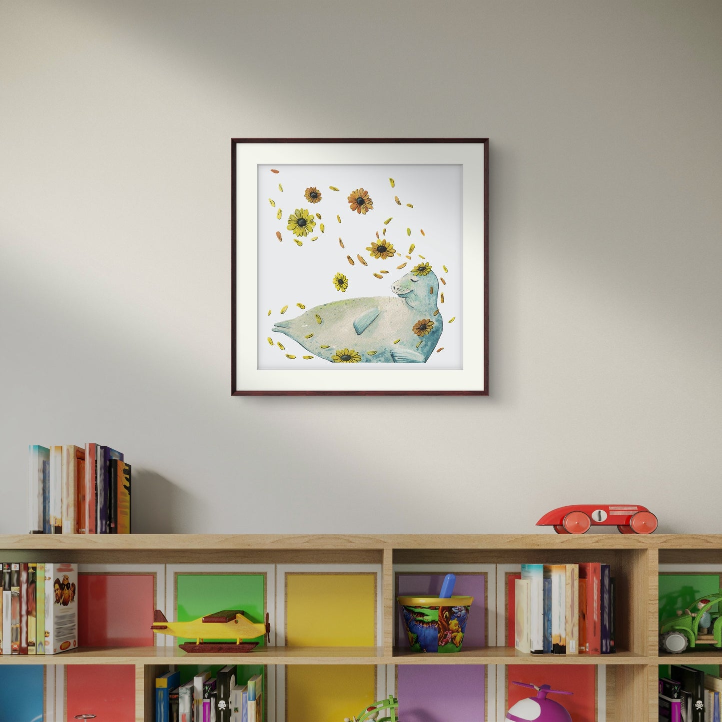 Solrosor, Poster