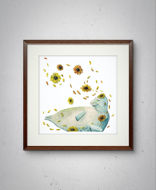Solrosor, Poster