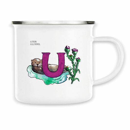 Alfabetsmugg, U - front_white