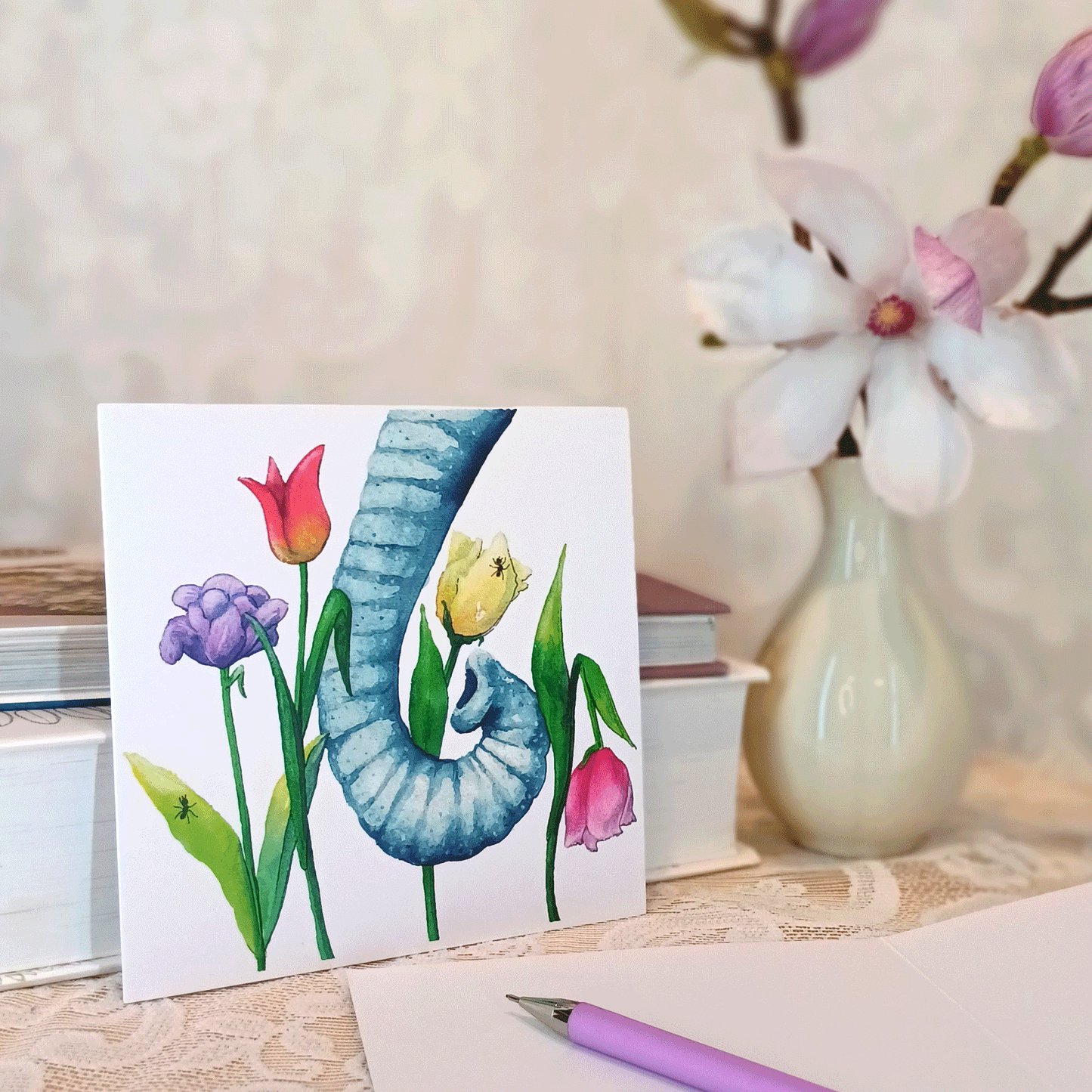 Tulip Deluxe card